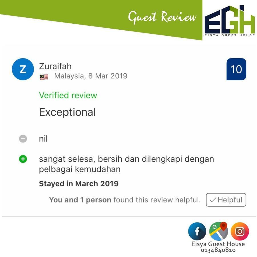 Eisya Guest House Perlis With Pool Musllm Only Arau Exteriör bild